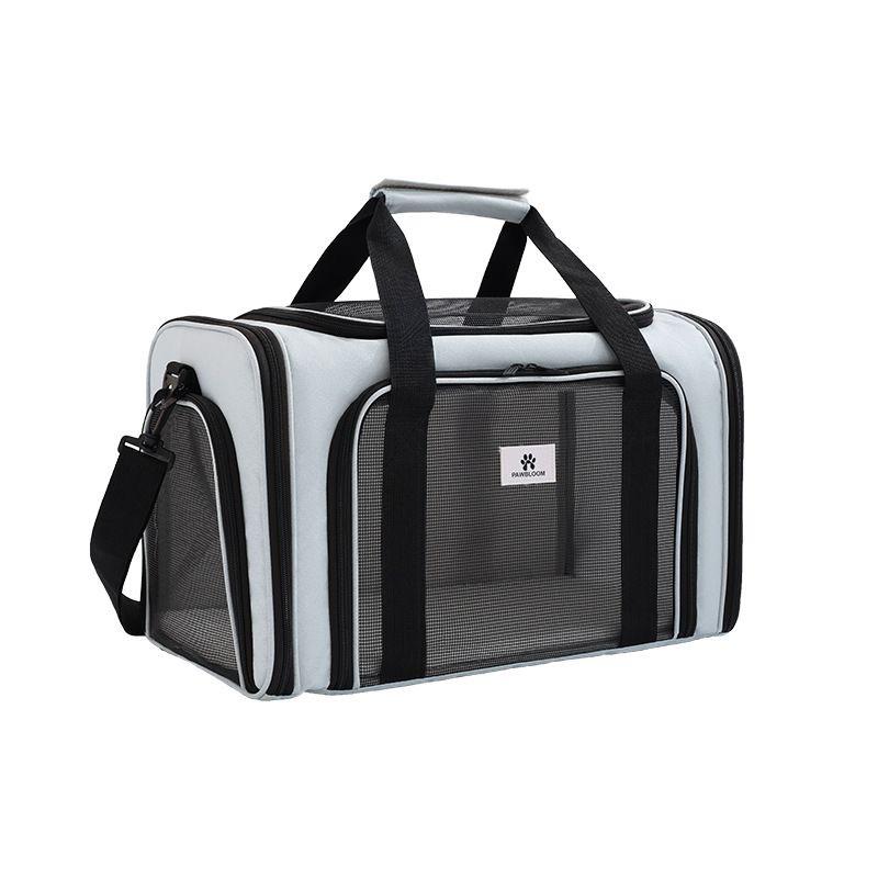 New Portable Foldable Pet Carrier Bag – Large Capacity Breathable Cat & Small Dog Travel Tote